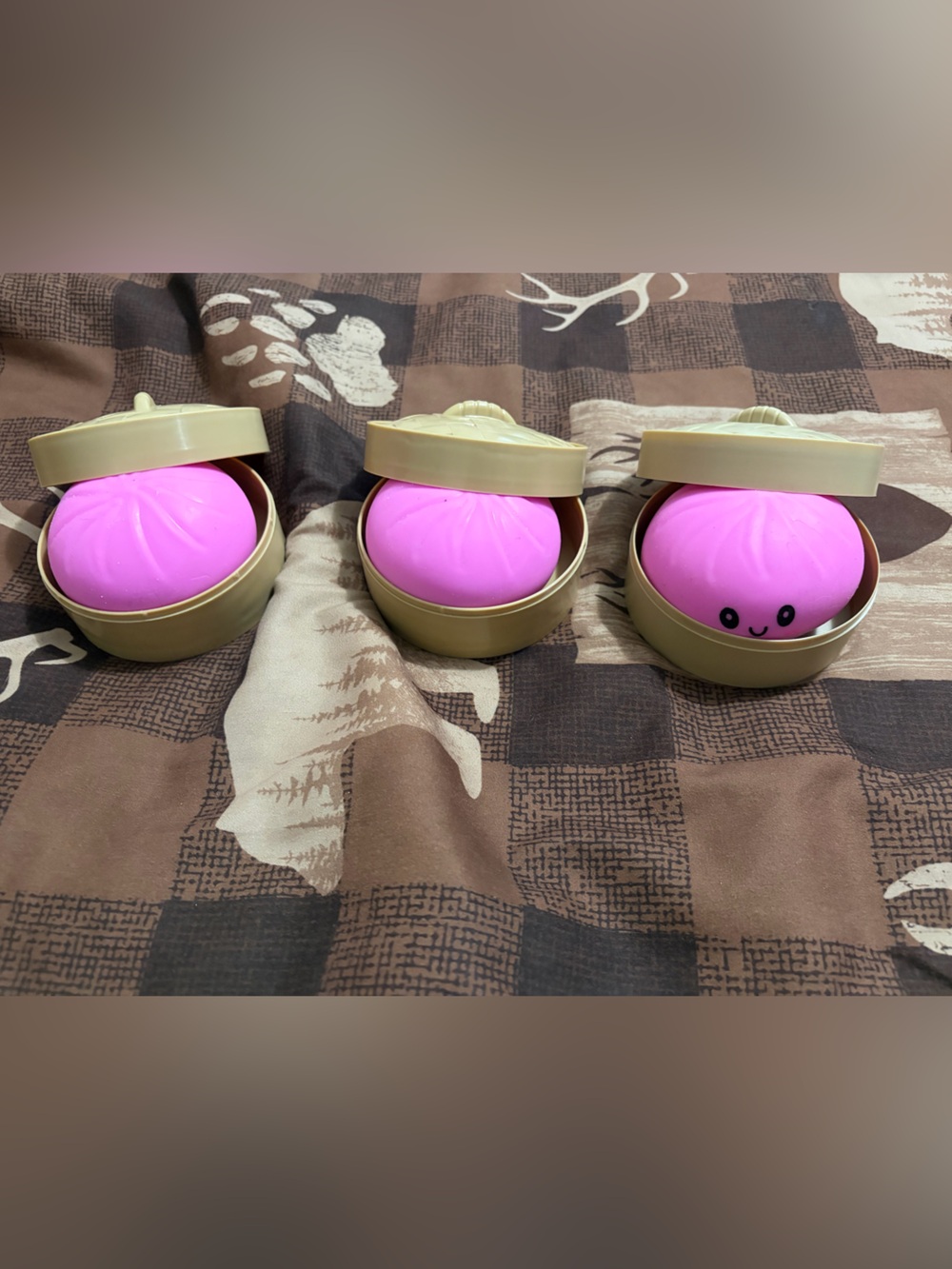 Squishy Pink DUMPLING (3 Available)